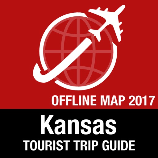 Kansas Tourist Guide + Offline Map icon