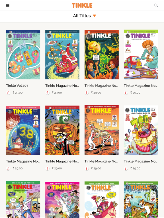 Tinkle Comics screenshot 2