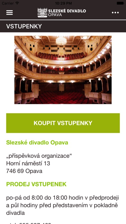 Slezské divadlo Opava