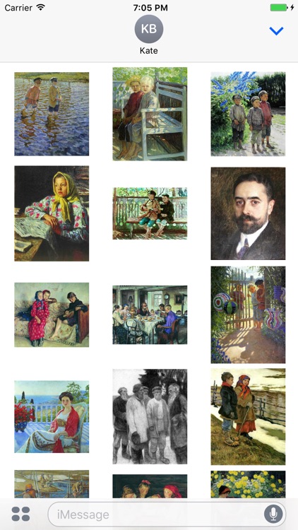 Nikolay Bogdanov Belsky Artworks Stickers