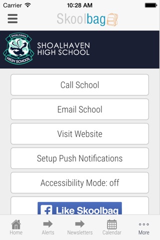 Shoalhaven High School - Skoolbag screenshot 3