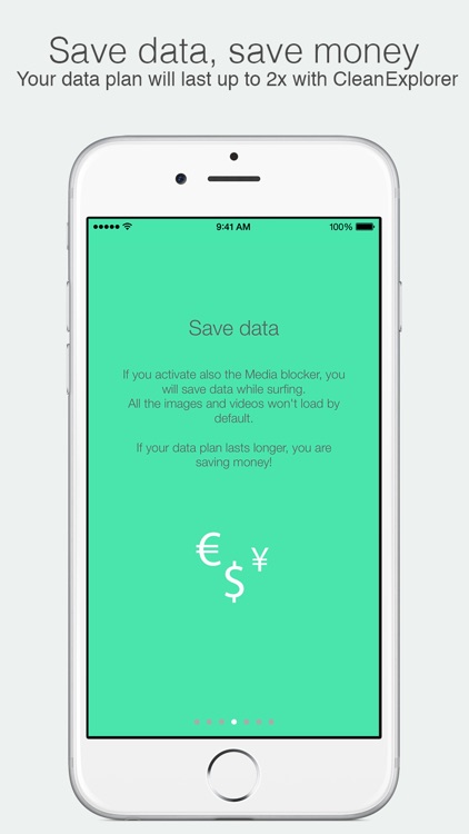 Clean Explorer - Block ads, Surf faster, Save Data