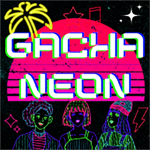Glitch Gacha Neon Race Fans