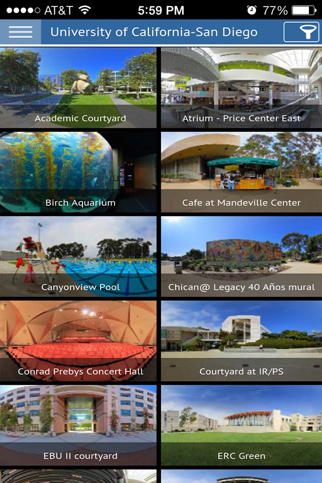 UC San Diego Virtual Tour screenshot 4