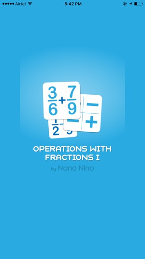 Learn It Flashcards - Operations with Fr