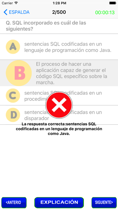 How to cancel & delete Preguntas sobre la base de datos from iphone & ipad 2