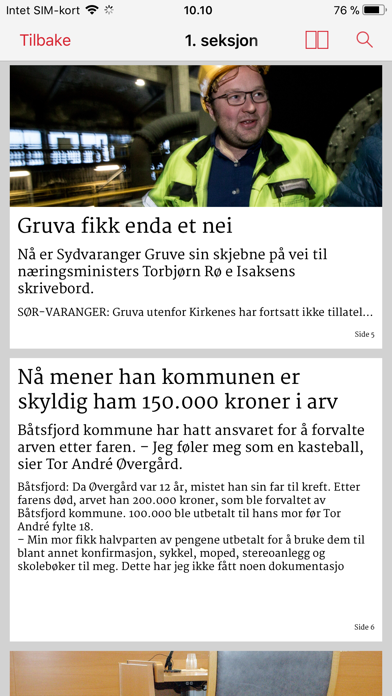 Finnmarken eAvis screenshot 3
