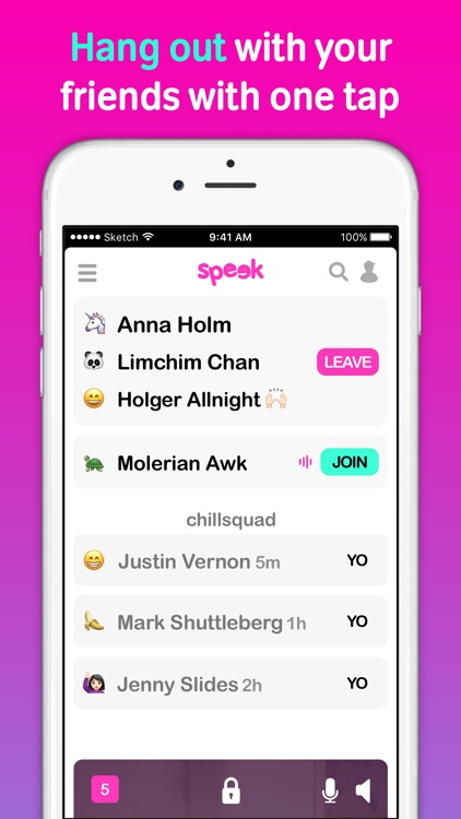 Speek – Hang out with friends