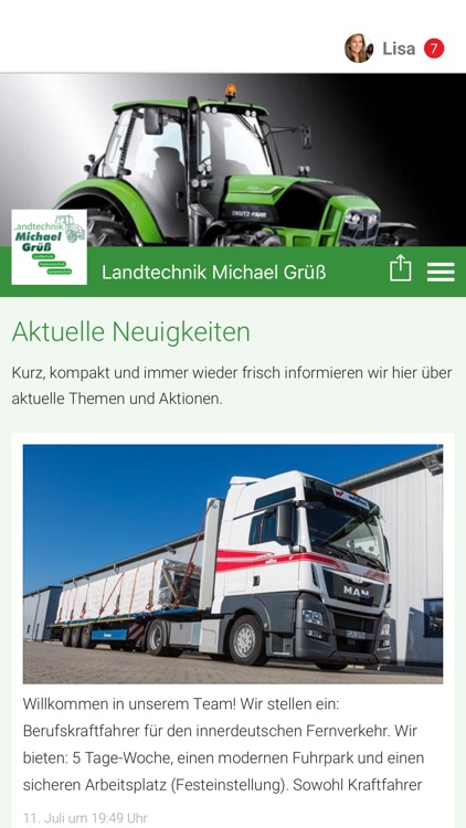 Landtechnik Michael Grüß