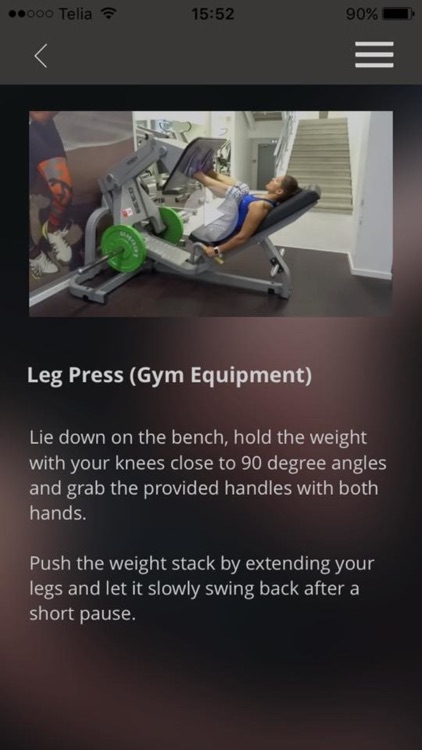 Gym Exercises Training Butt Leg Fitness Workout screenshot-3