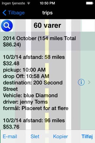 Track My Mileage And Time screenshot 3