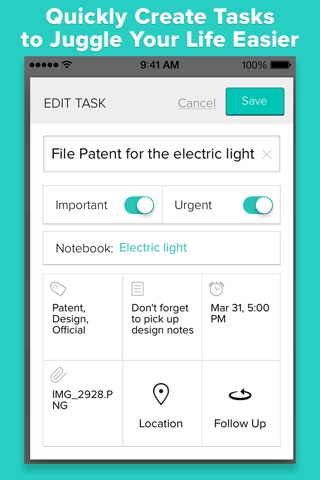 Gneo:  To Do Task List and Calendar Manager screenshot 3