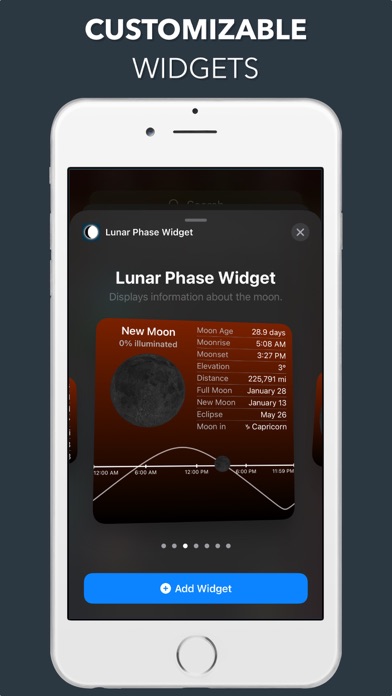 Lunar Phase Widget Screenshot