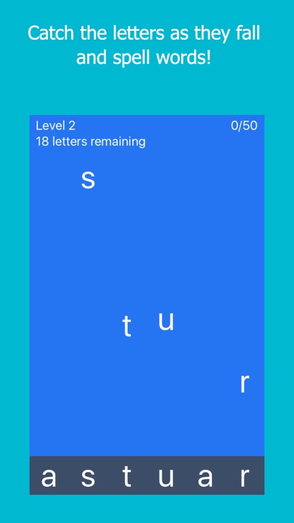 Letter Drop - A Fun Word Puzzle Game