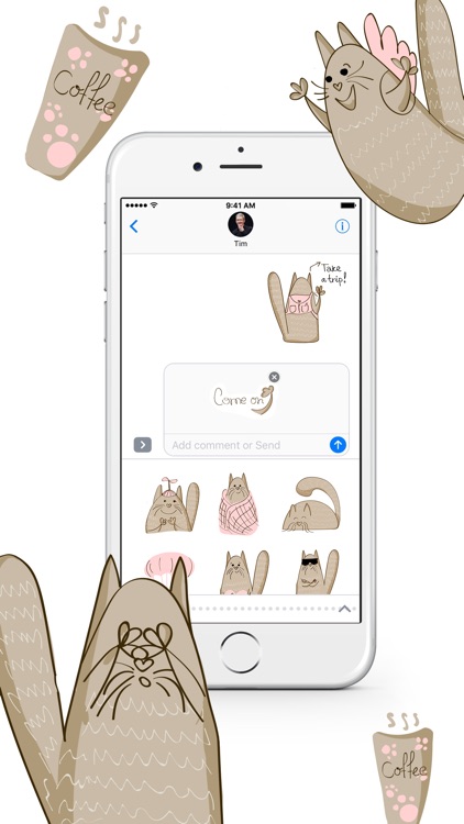 Everyday Cats Stickers screenshot-3
