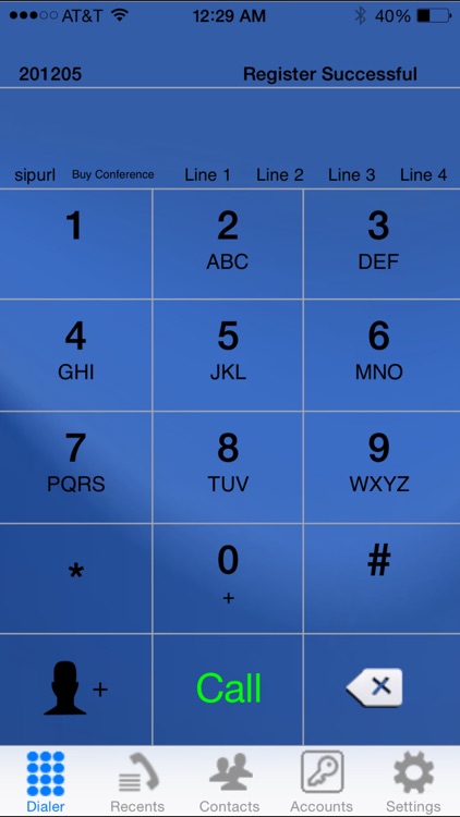 iSip -VOIP Sip Phone