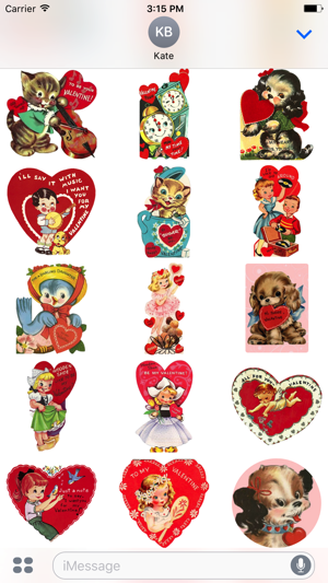 Valentine's Day Stickers - Vintage Edition(圖4)-速報App