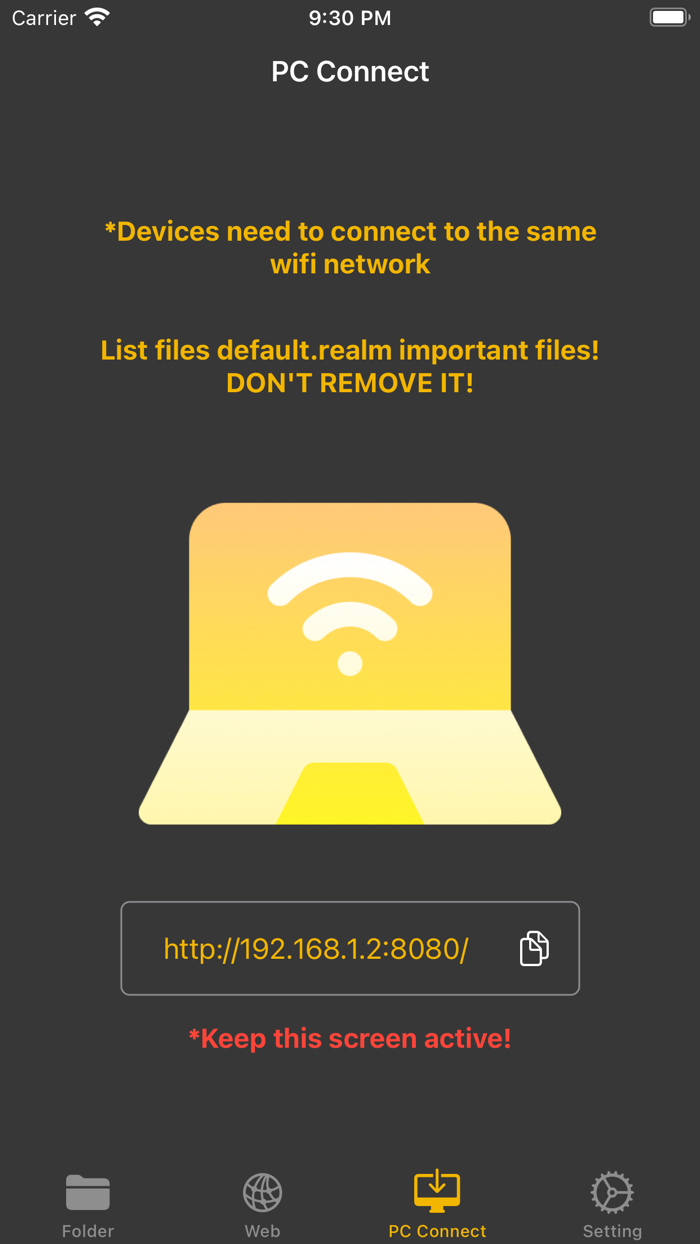 Offline ▸ Files  Documents