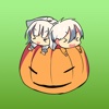 Miko and Kai Couple Halloween Stickers