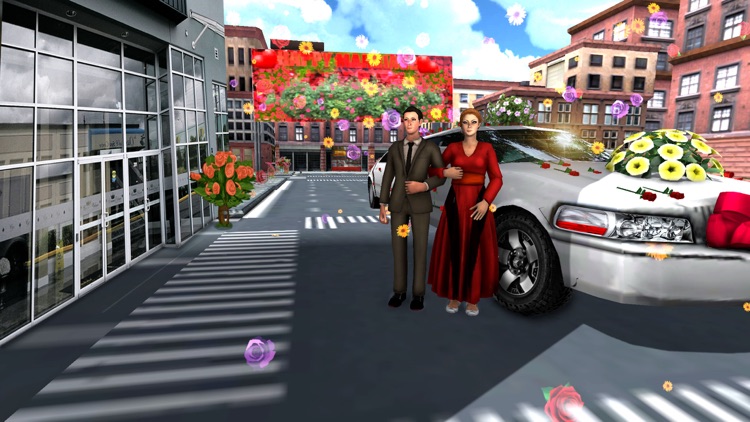 Limousine Car Wedding 3D Sim