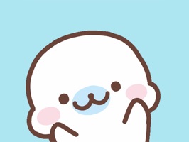 Cutest Snow Baby Seal Animated Stickers by JOYFULapp for iMessage