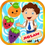 Early childhood education - ABC Fruits puzzles