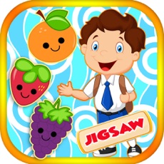 Activities of ABC Fruits puzzle activities for preschoolers