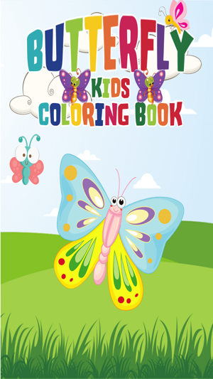 Butterfly Kids Coloring Book Pro(圖1)-速報App