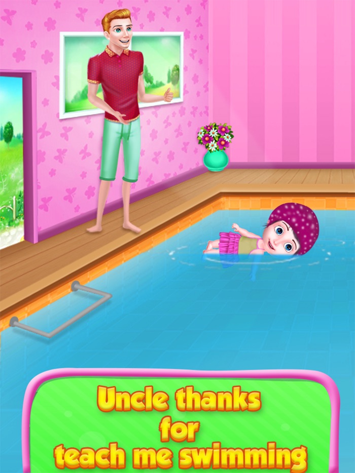 婴孩游泳冠军 - 夏天竞争比赛