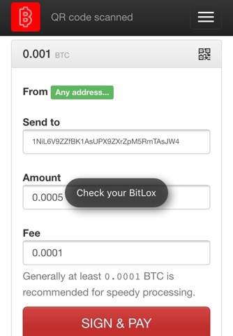 BITLOX Crypto Wallet screenshot 4
