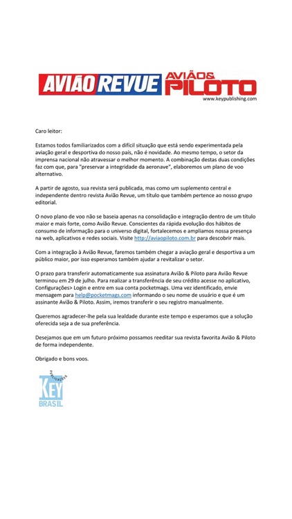 Revista Avião & Piloto - as últimas notícias e testes de vôo do ar para novos e experientes pilotos e apaixonados por aviação