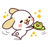Friendship Of Frog And Rabbit Stickers