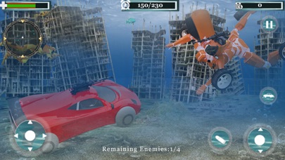Underwater Robot Car Transformation - Pro screenshot 3