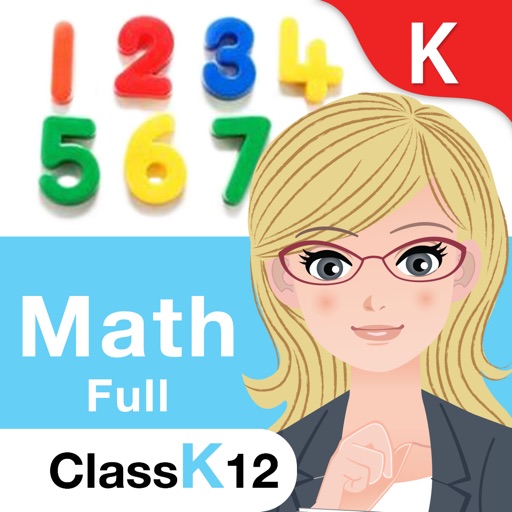 Kindergarten Math Kids Game: Count, Add, KG Shapes Icon