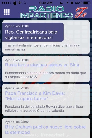 Radio Impartiendo Fe screenshot 3