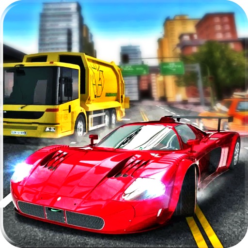 Modern Traffic Car Race Game iOS App