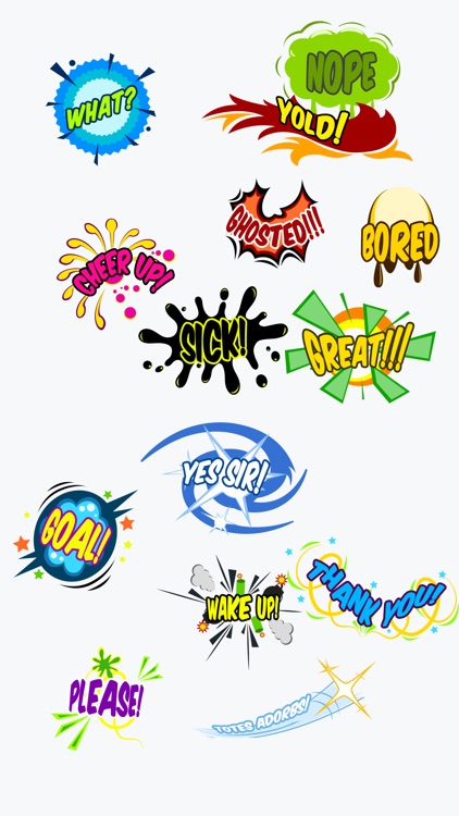 Comic 3D - Animated Comic Effect Stickers