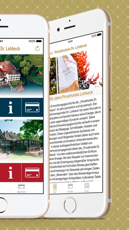 Die App der Privathotels Dr. Lohbeck