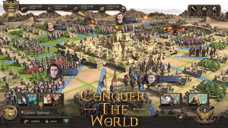 Immortal Conquest - MMO Strategy War Game screenshot-4