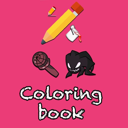 Coloring book for Music Battle
