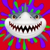 Icon Shark Coloring Book For Kids Toddler