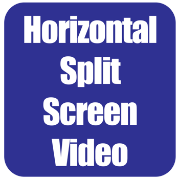 Horizontal Split Screen Video