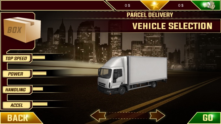 3D Postal Service - Postman Delivery Truck Driver