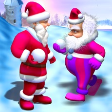 Activities of Santa Claus-Playing Snowballs