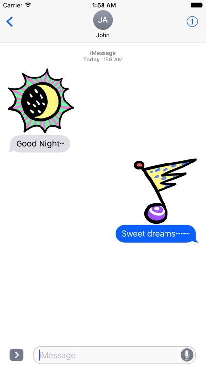 Galaxy - Space Objects Doodle Stickers