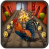 Farm Rooster Run: Animal Escape Endless Game