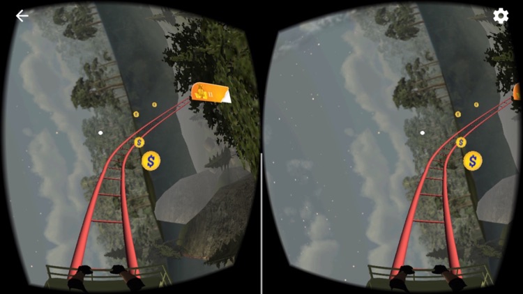 VR Roller Coster Rush Cardboar screenshot-4