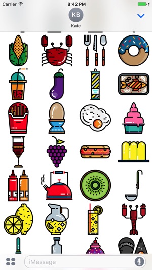 Culinary Stickers - Delicious Food Emojis(圖3)-速報App