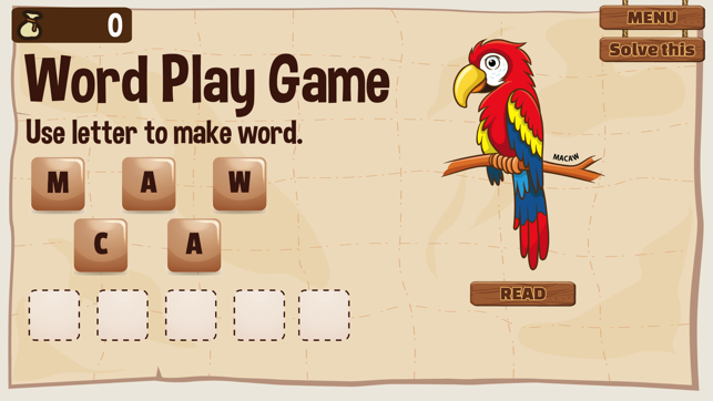 Word Play Amazon Animal(圖5)-速報App