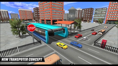 China bus driving - elevated bus mania 2017 1.0 IOS -